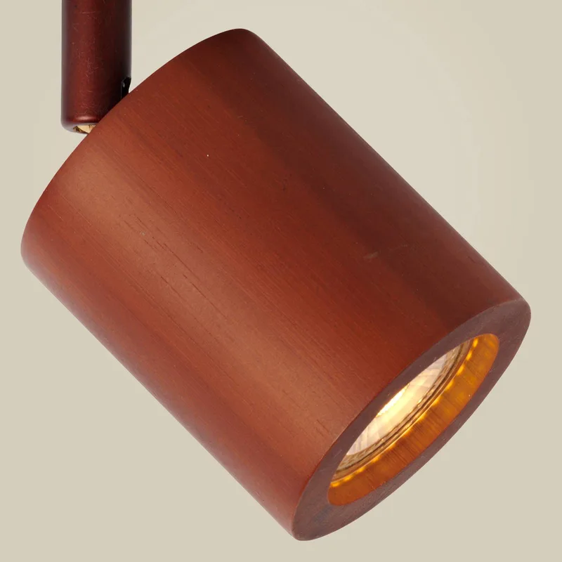 plafondspot Java, 1-lamp, bamboe fra Good&Mojo i Brun – produktbillede 3 af 4