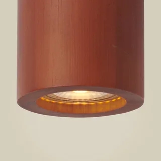 plafondspot Java, 1-lamp, bamboe fra Good&Mojo i Brun – produktbillede 4 af 4