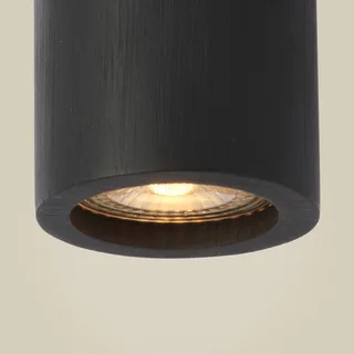 plafondspot Java, 1-lamp, bamboe by Good&Mojo in Black – product photo 4 of 4