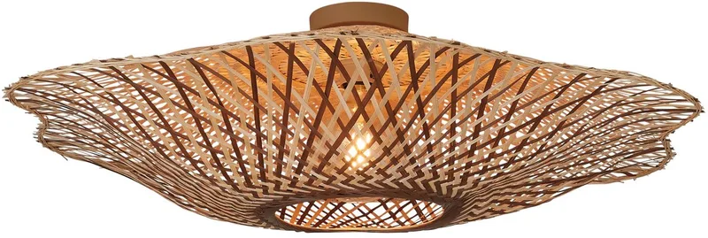 Plafonniere Madura - Naturel - Ø22cm - Bohemian von Good&Mojo in Braun – Produktfoto