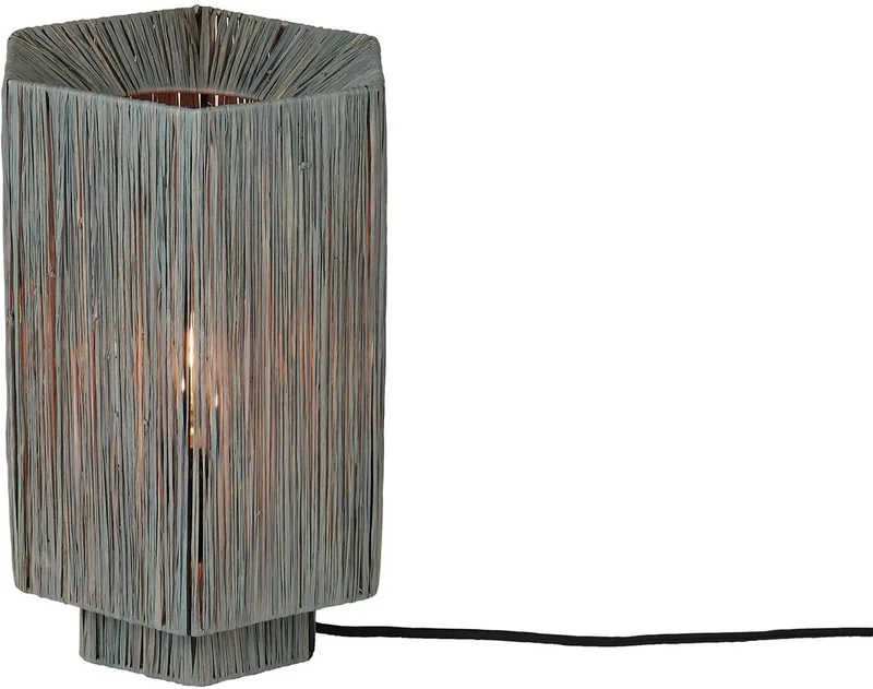 Tafellamp Panama - Lichtgrijs - 36x24x36cm - Bohemian de Good&Mojo en Gris – photo produit
