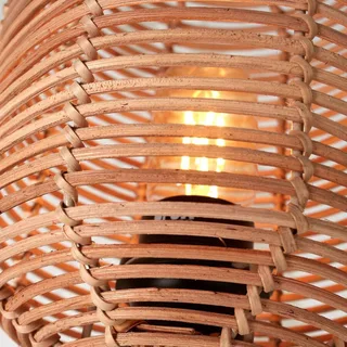 Suspension rotin brun ø18cm de Good&Mojo en Naturel – photo produit 4 sur 5