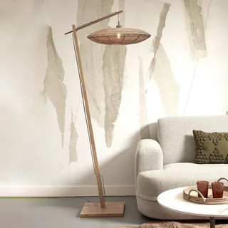 Tanami vloerlamp 55 x 14 cm naturel de Good&Mojo en Naturel – photo produit 2 sur 5