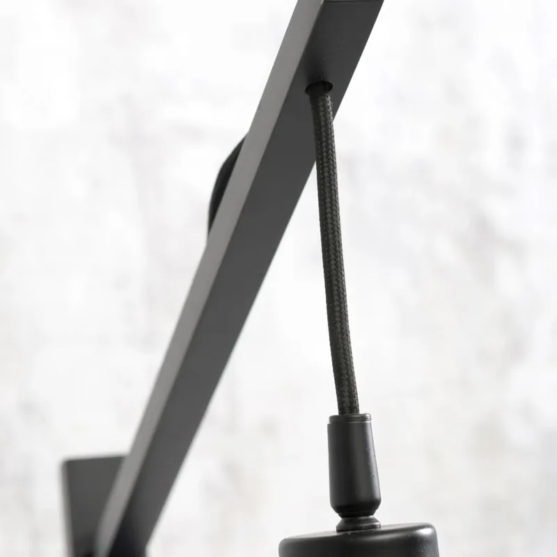 Andes gulvlampe, sort/sort fra Good&Mojo i Sort – produktbillede 2 af 5