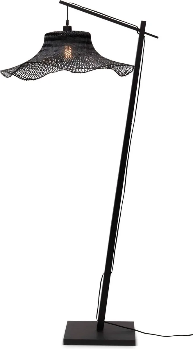 Vloerlamp Ibiza - Bamboe - 83x65x176cm - Modern - Staande lampen voor Woonkamer - Slaapkamer de Good&Mojo en Noir – photo produit