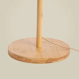 vloerlamp Java, naturel, bamboe, 141 cm hoog, GU10 från Good&Mojo i Licht hout – produktbild 2 av 3