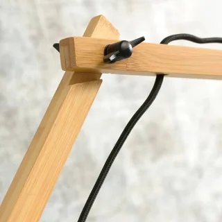wandlamp Andes, Ø 32 cm, wit, verstelbaar från Good&Mojo i Natur, Vit – produktbild 5 av 5