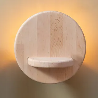 wandlamp Corsica, naturel, elzenhout, stekker von Good&Mojo in Natur – Produktfoto 3 von 5