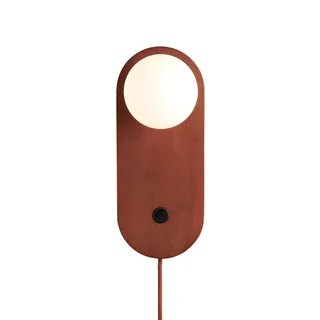 wandlamp Java, glas/bamboe, stekker fra Good&Mojo i Brun – produktbillede 4 af 5