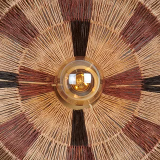 Wandleuchte mit Stromkabel Serengeti - Braun - Jute von Good&Mojo in Braun, Natur – Produktfoto 5 von 5