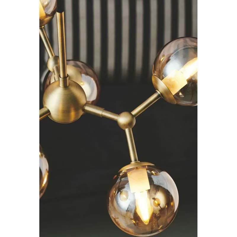 Atom Mini hanglamp in messingkleur från Halo Design – produktbild