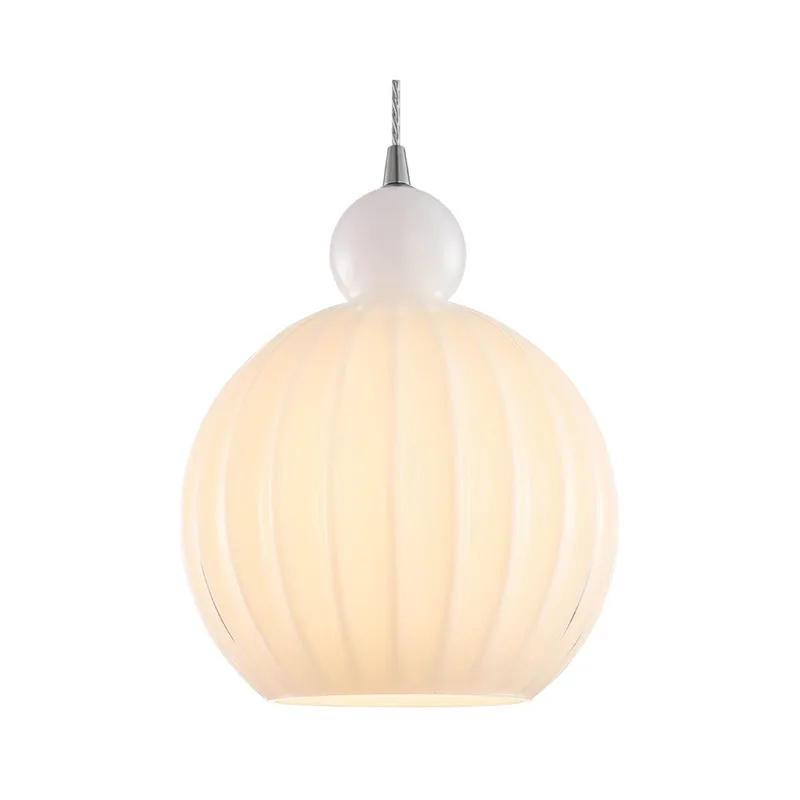 BALL BALL hanglamp, wit, Ø 32 cm, glas, E27 van Halo Design – productfoto