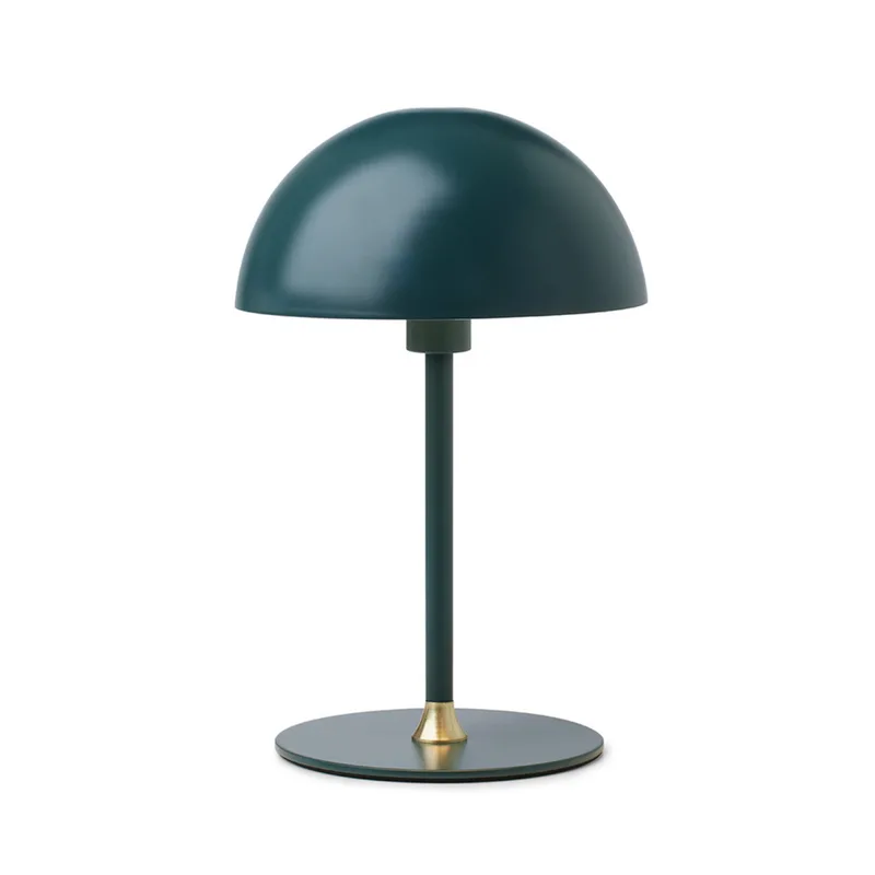 Boogie tafellamp, donkergroen, Ø 16 cm, metaal von Halo Design – Produktfoto
