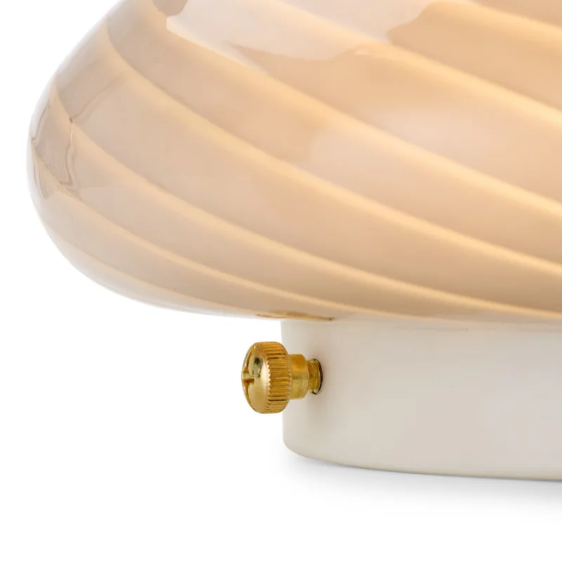 CANDY plafondlamp, grijs, Ø 30 cm, glas, E27 van Halo Design – productfoto