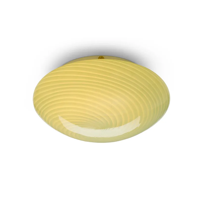 CANDY plafondlamp, olijfgroen, Ø 30 cm, glas, E27 von Halo Design – Produktfoto