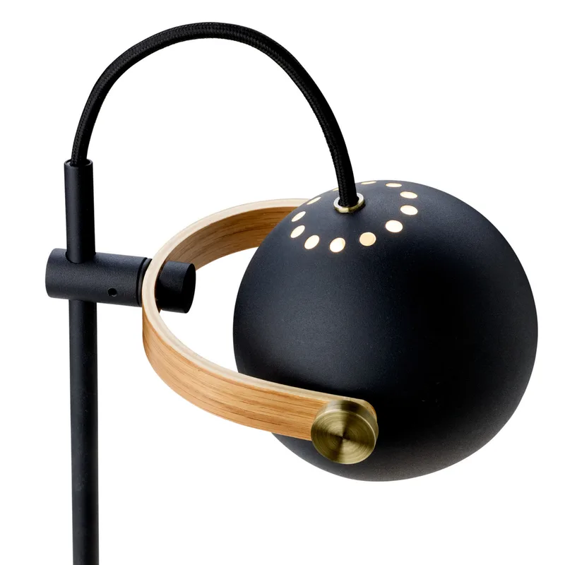 DC PORTABLE LED-acculamp, zwart, metaal fra Halo Design – produktbillede