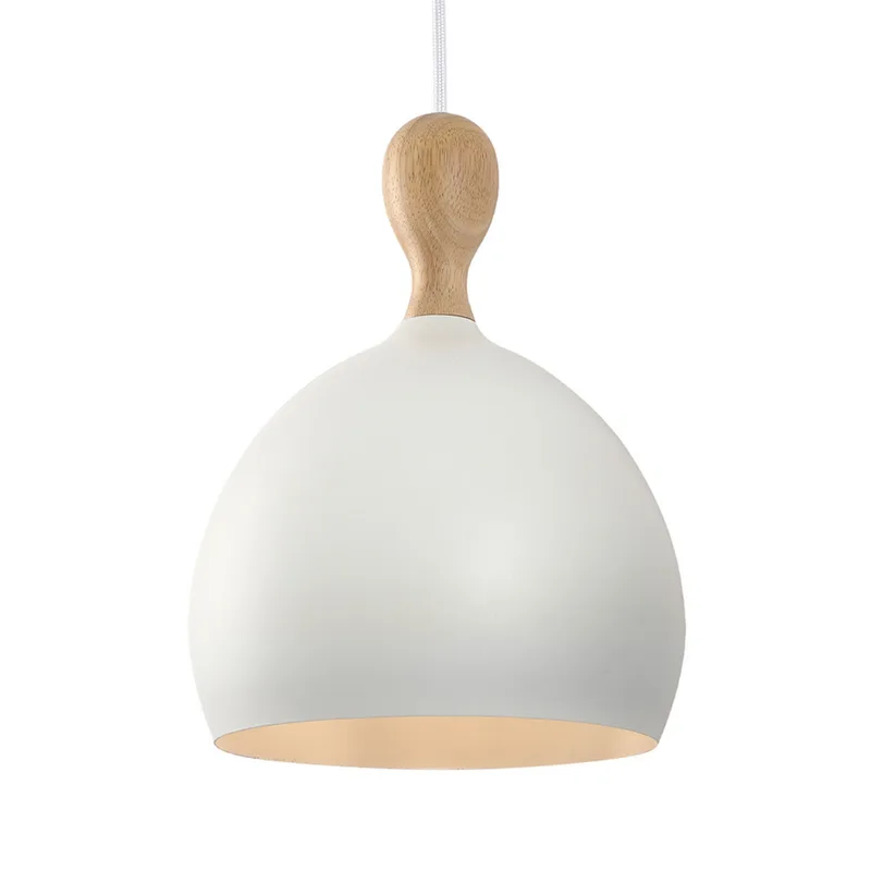 Dueodde hanglamp, wit, Ø 18 cm, metaal, E27 van Halo Design – productfoto