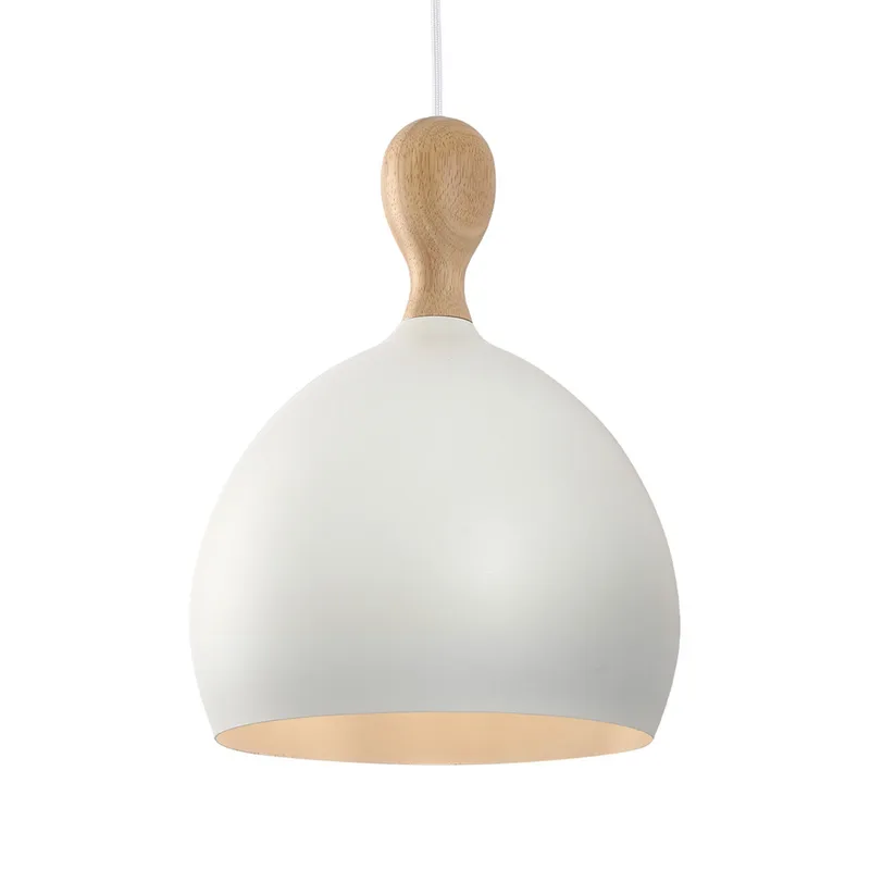 Dueodde hanglamp, wit, Ø 24 cm, metaal, E27 van Halo Design – productfoto