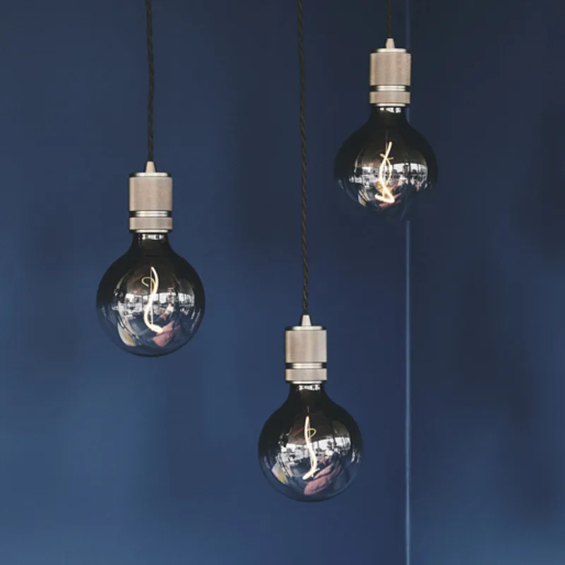HALO hanglamp, matzwart, hoogte 8 cm, E27 fra Halo Design – produktbillede