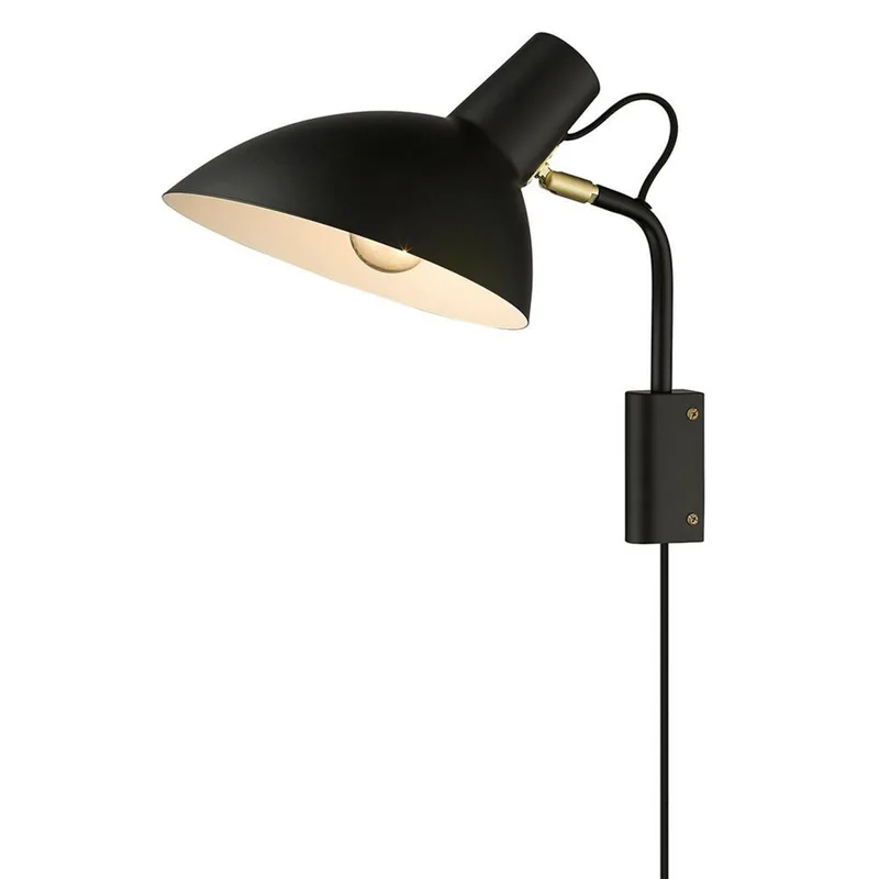 Metropole Wandleuchte Black von Halo Design – Produktfoto
