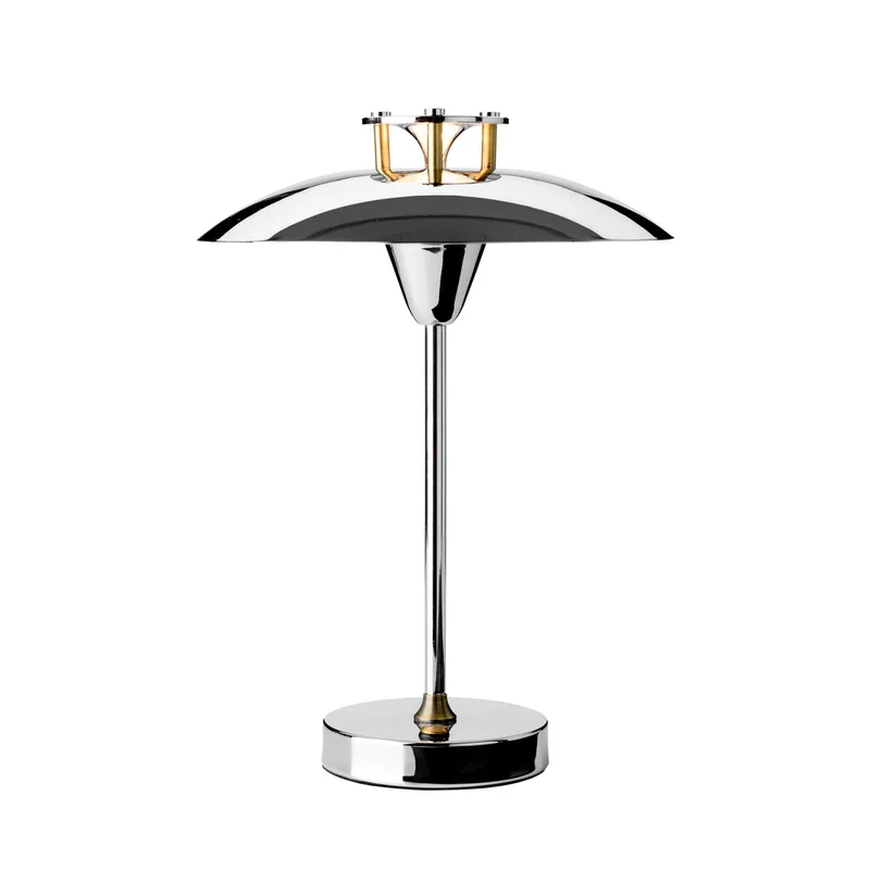 MINI STEPP 1-2-3 accu-tafellamp, chroom, IP44 von Halo Design – Produktfoto