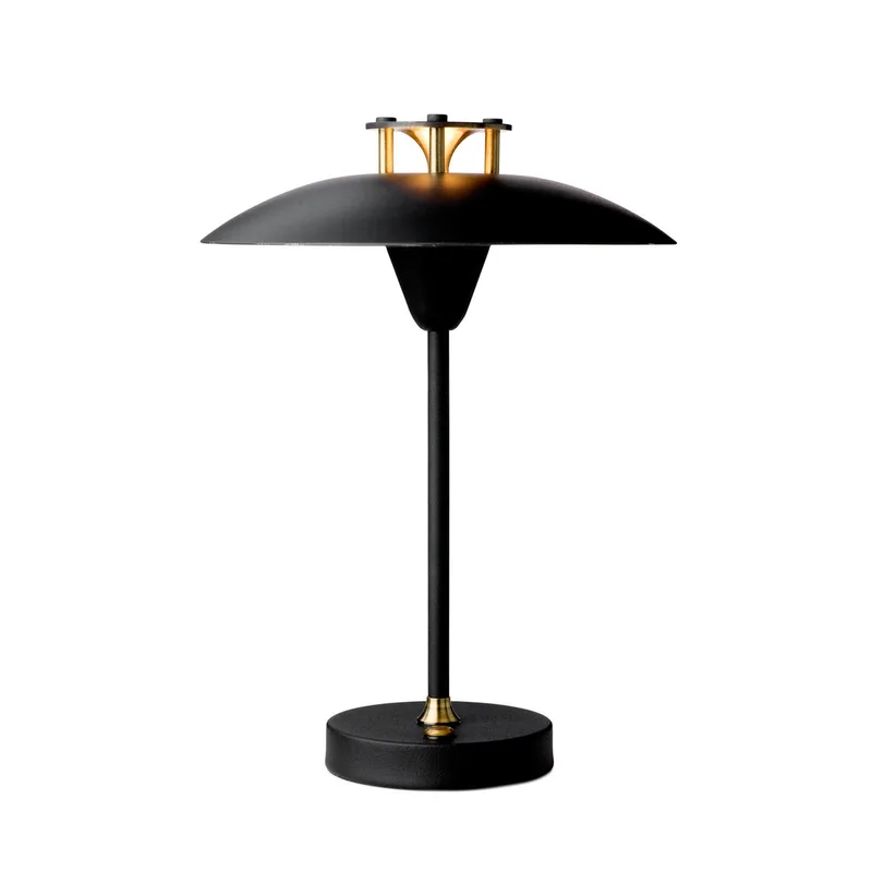 MINI STEPP 1-2-3 accu-tafellamp, zwart IP44 de Halo Design – photo produit