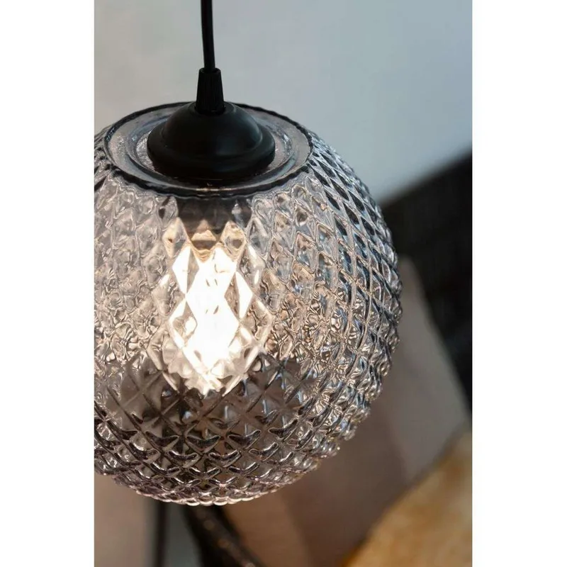 Nobb Ball Hanglamp Ø22 Smoke de Halo Design – photo produit