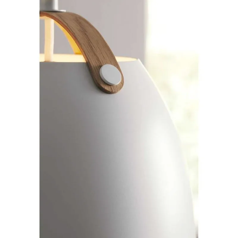 Oslo Hanglamp Ø40 White/Oak fra Halo Design – produktbillede