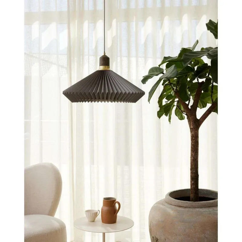 Paris hanglamp, blauw, Ø 56 cm, textiel by Halo Design – product photo