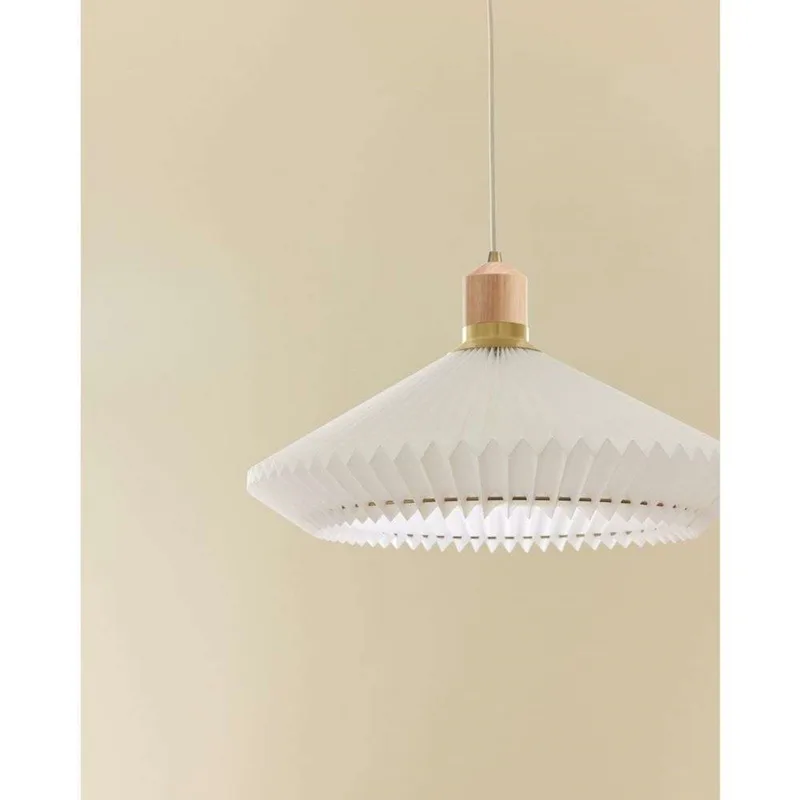 Paris hanglamp, bruin, Ø 40 cm, textiel von Halo Design – Produktfoto