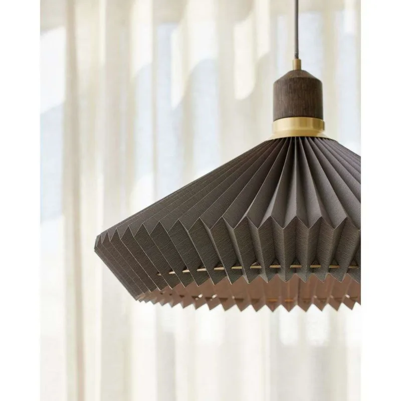 Paris hanglamp, groen, Ø 56 cm, textiel fra Halo Design – produktbillede