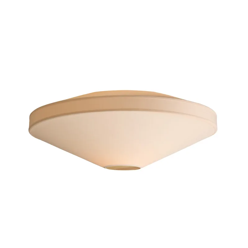 PARIS plafondlamp, Ø 56 cm, beige, textiel, E27 van Halo Design – productfoto