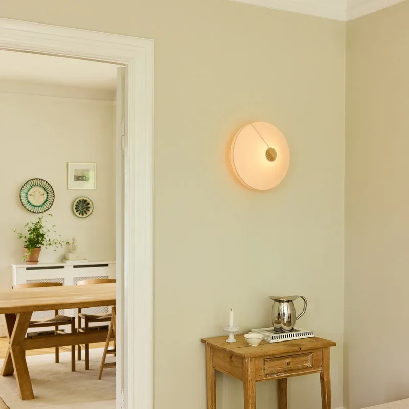PARIS plafonlamp, Ø 40 cm, beige, textiel, E27 fra Halo Design – produktbillede