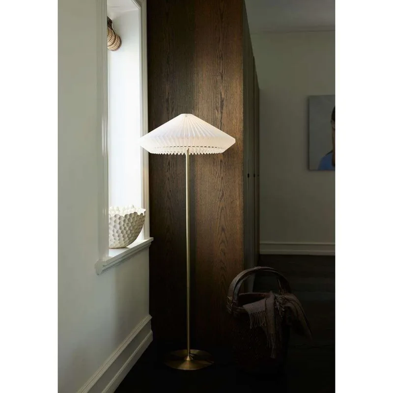 Paris Vloerlamp Ø56 Clean White/Antique de Halo Design – photo produit