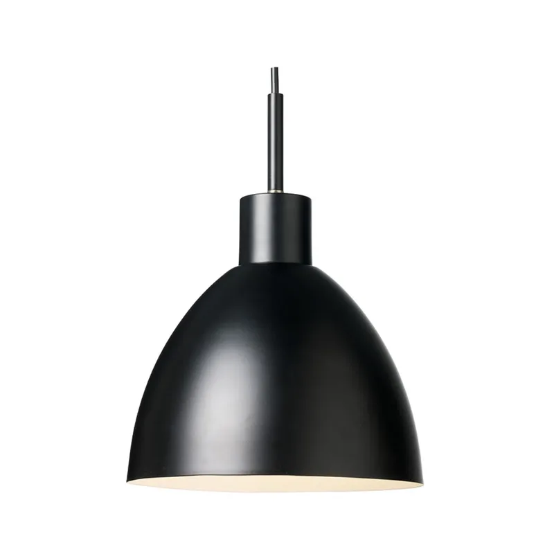 Rock Hanglamp Ø20 Zwart van Halo Design – productfoto
