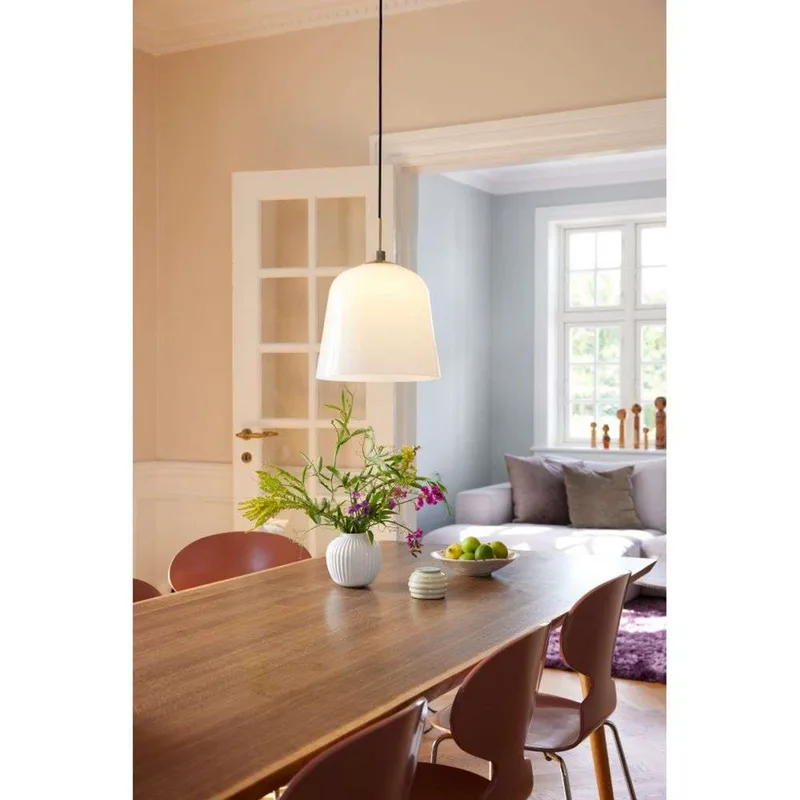 Room 49 Hanglamp Ø30 Antique Brass/Opal by Halo Design – product photo