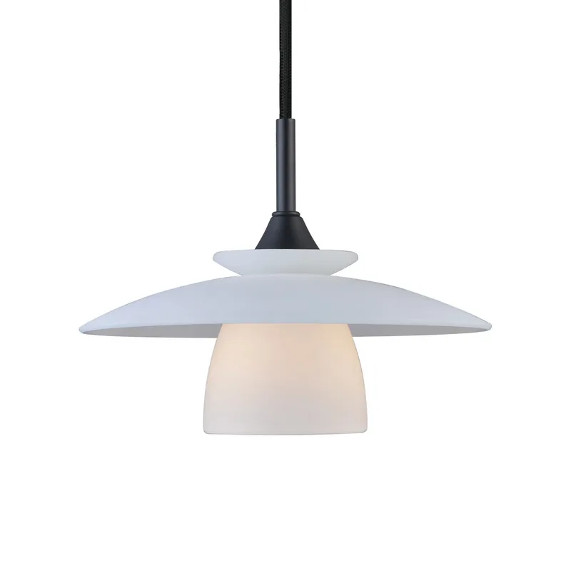SCANDIC hanglamp, opaalglas, Ø 20 cm, G9 fra Halo Design – produktbillede