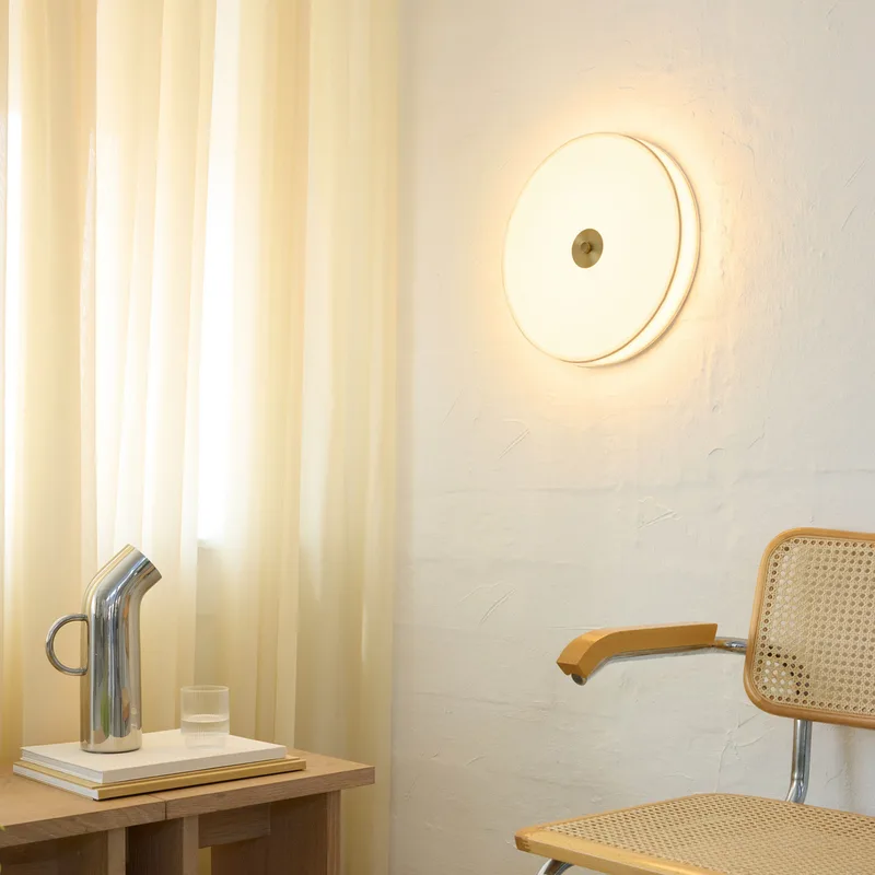 SHADE LED plafondlamp, beige, Ø 40 cm, stepdim von Halo Design – Produktfoto