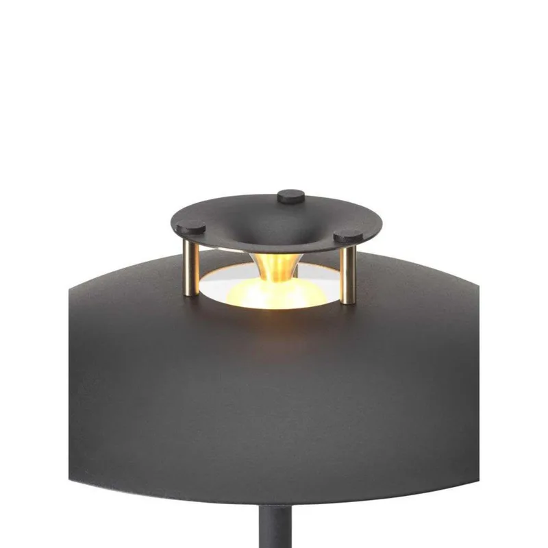 Stepp 1-2-3 Portable Tafellamp IP54 Black de Halo Design – photo produit