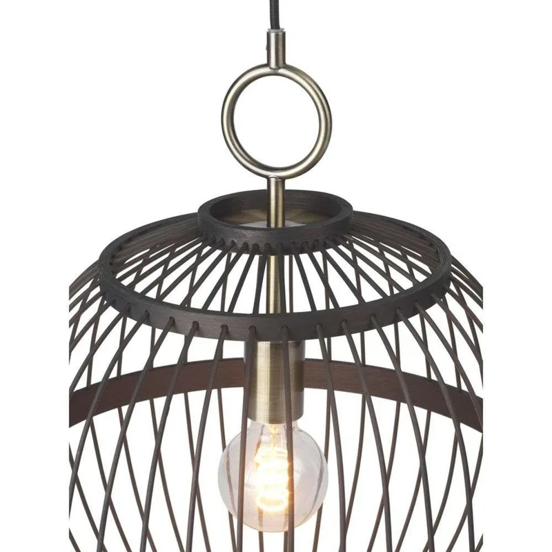 Stockholm Nordic hanglamp, Ø 30 cm, zwart de Halo Design – photo produit