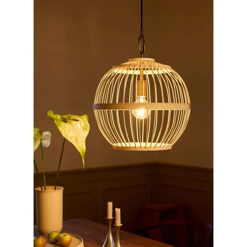 Stockholm Nordic hanglamp, Ø 40 cm, hout fra Halo Design – produktbillede