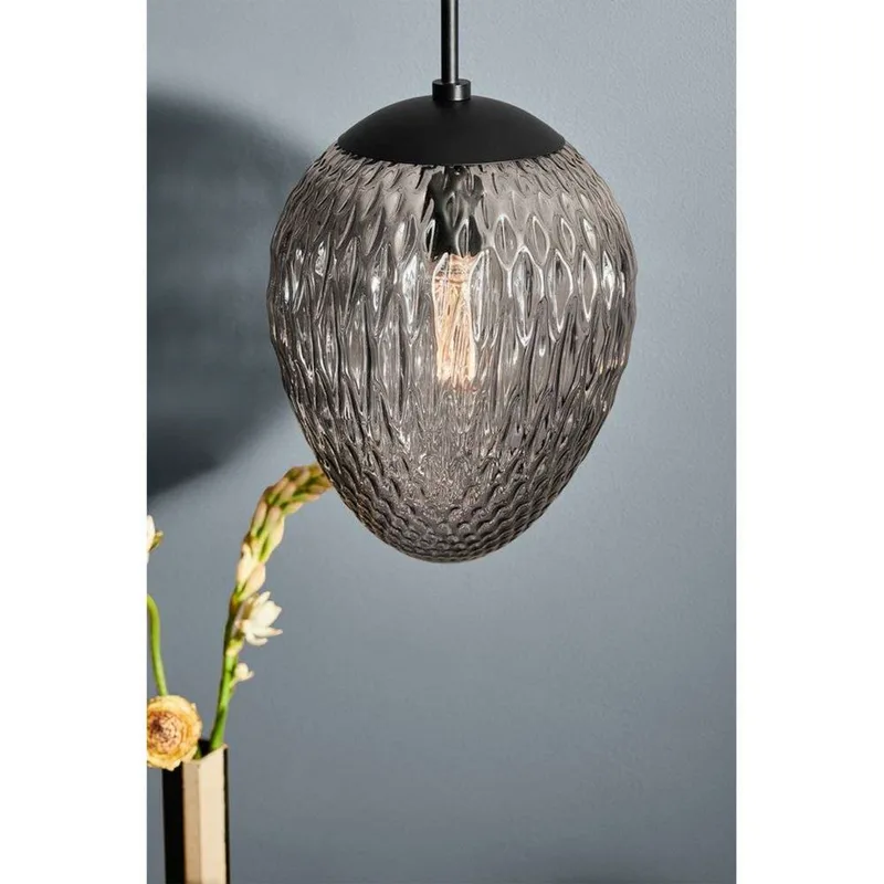 Woods Hanglamp Ø25 Smoke fra Halo Design – produktbillede