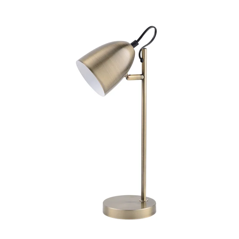 YEP-tafellamp, oud messing, 37 cm, metaal, E14 van Halo Design – productfoto