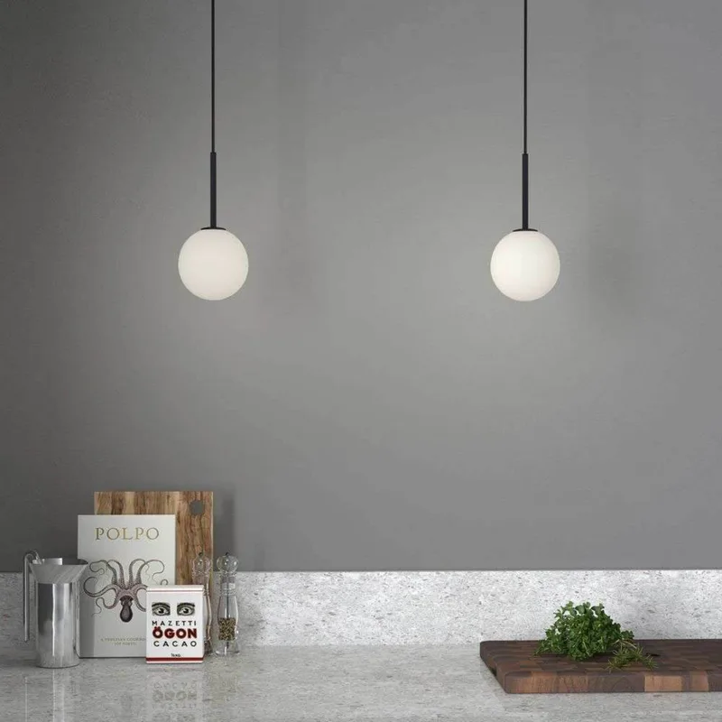 Ballon Hanglamp Matt Black fra Herstal – produktbillede