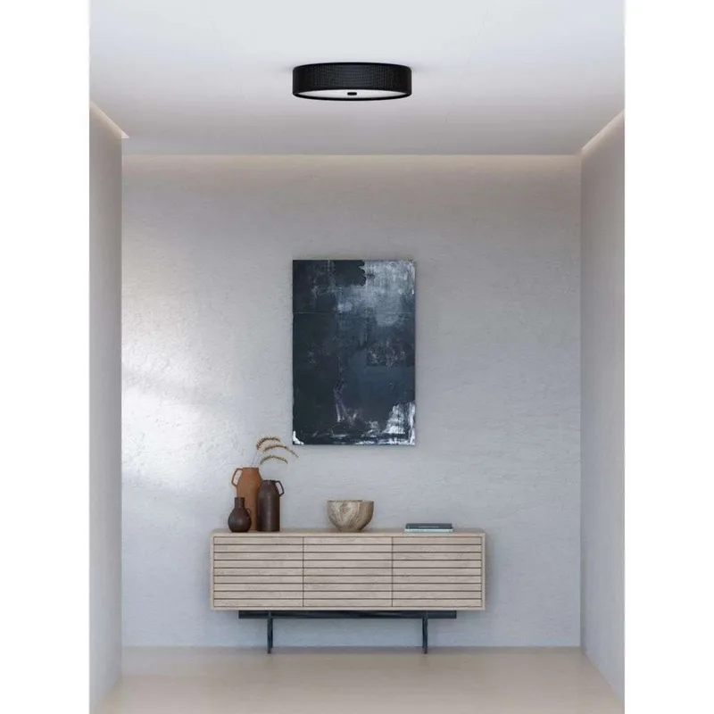 Grain Plafondlamp L Matt Black fra Herstal – produktbillede
