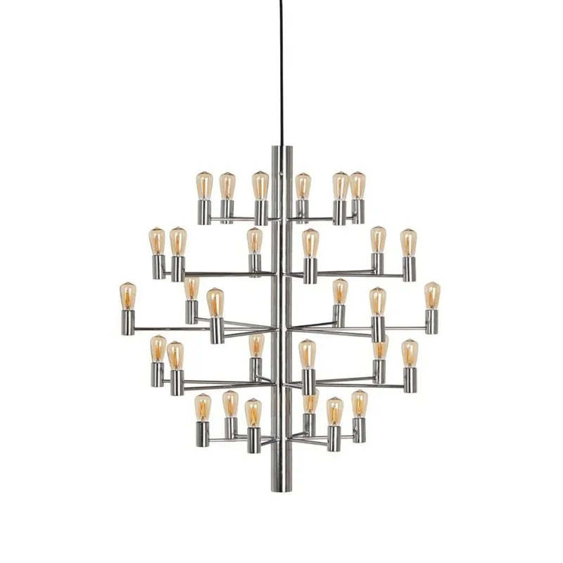 Manola 30 Kronleuchter Chrom von Herstal – Produktfoto