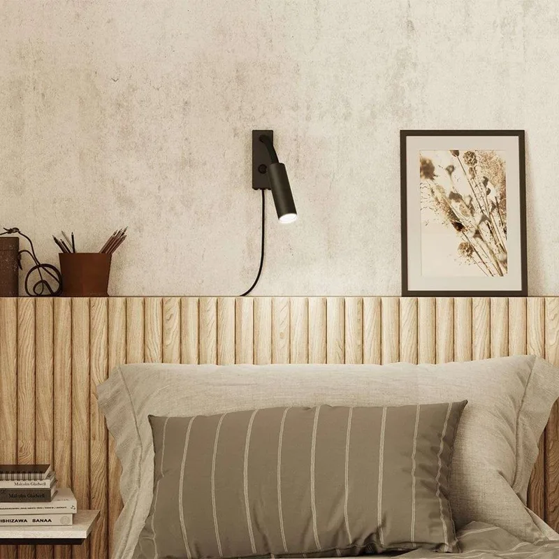 Pipeline Flex Wandlamp Matt Black van Herstal – productfoto