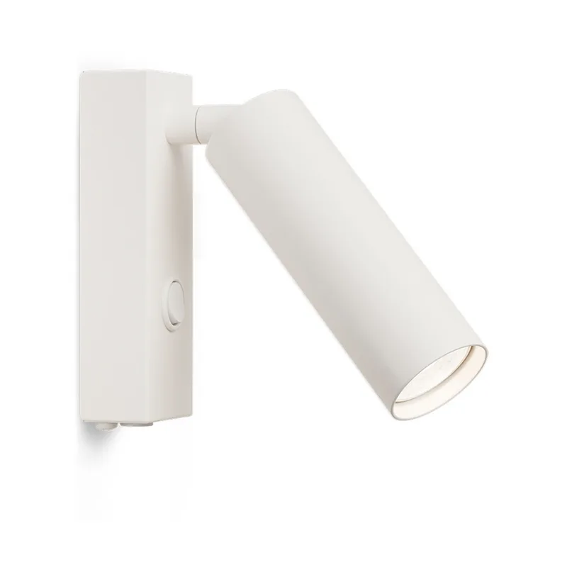 Pipeline Wandlamp Matt White fra Herstal – produktbillede