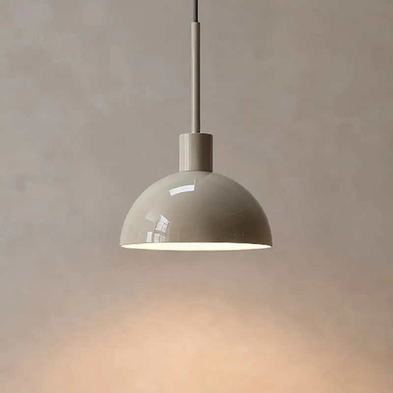 Vienda hanglamp, grijs, Ø 20 cm, metaal, GU10 de Herstal – photo produit
