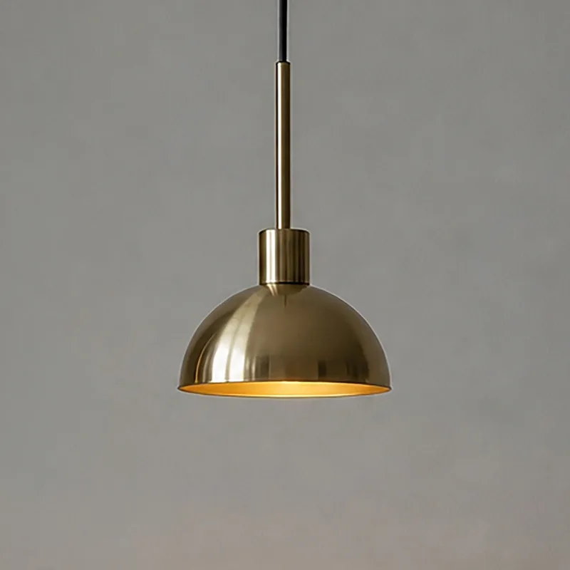 Vienda hanglamp, messing, Ø 20 cm, metaal, GU10 de Herstal – photo produit